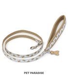 【ペットパラダイス/PET PARADISE / GOODS】のペットパラダイス くまちゃん 総柄リード SS～S オフホワイト|ID: prp329100004242192 ipo3291000000029424551