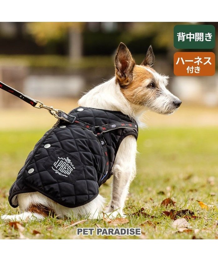 【ペットパラダイス/PET PARADISE / GOODS】のJ.PRESS アウターハーネス 《ブラック》 小型犬 インテリア・キッズ・メンズ・レディースファッション・服の通販 founy(ファニー) https://founy.com/ イレギュラー Irregular キルティング Quilting ドッキング Docking ベスト Vest 冬 Winter A/W・秋冬 Aw・Autumn/Winter・Fw・Fall-Winter 犬 Dog ホーム・キャンプ・アウトドア・お取り寄せ Home,Garden,Outdoor,Camping Gear ペットグッズ Pet Supplies |ID: prp329100004242196 ipo3291000000029424558