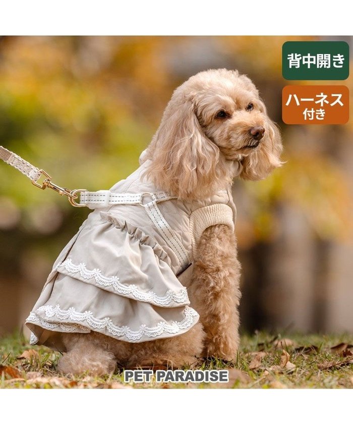 【ペットパラダイス/PET PARADISE / GOODS】のペットパラダイス ふりふり アウターハーネス 小型犬 インテリア・キッズ・メンズ・レディースファッション・服の通販 founy(ファニー) https://founy.com/ A/W・秋冬 Aw・Autumn/Winter・Fw・Fall-Winter キルティング Quilting ドッキング Docking フリル Frills ベスト Vest 再入荷 Restock/Back In Stock/Re Arrival 冬 Winter 犬 Dog ホーム・キャンプ・アウトドア・お取り寄せ Home,Garden,Outdoor,Camping Gear ペットグッズ Pet Supplies |ID: prp329100004242199 ipo3291000000029424564