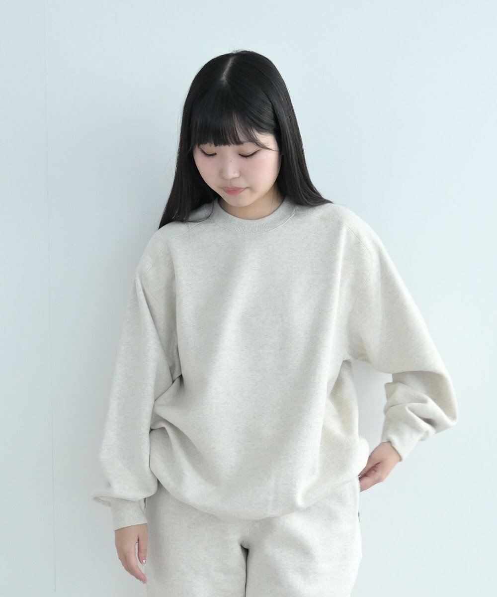 【ハーグ/HAAG】の〈24AW新作〉【あったかふわもち/裏起毛/スマイルコットン/UNISEX】SWEAT SHIRTS スウェット 人気、トレンドファッション・服の通販 founy(ファニー) 　ファッション　Fashion　レディースファッション　WOMEN　トップス・カットソー　Tops/Tshirt　シャツ/ブラウス　Shirts/Blouses　パーカ　Sweats　ロング / Tシャツ　T-Shirts　スウェット　Sweat　カシミヤ　Cashmere　吸水　Water Absorption　スウェット　Sweat　タンブラー　Tumbler　バランス　Balance　パターン　Pattern　フォルム　Form　ユニセックス　Unisex　ワイド　Wide　A/W・秋冬　Aw・Autumn/Winter・Fw・Fall-Winter　NEW・新作・新着・新入荷　New Arrivals　2024年　2024　2024-2025秋冬・A/W　Aw/Autumn/Winter/Fw/Fall/2024-2025　 other-1|ID: prp329100004242211 ipo3291000000029424636