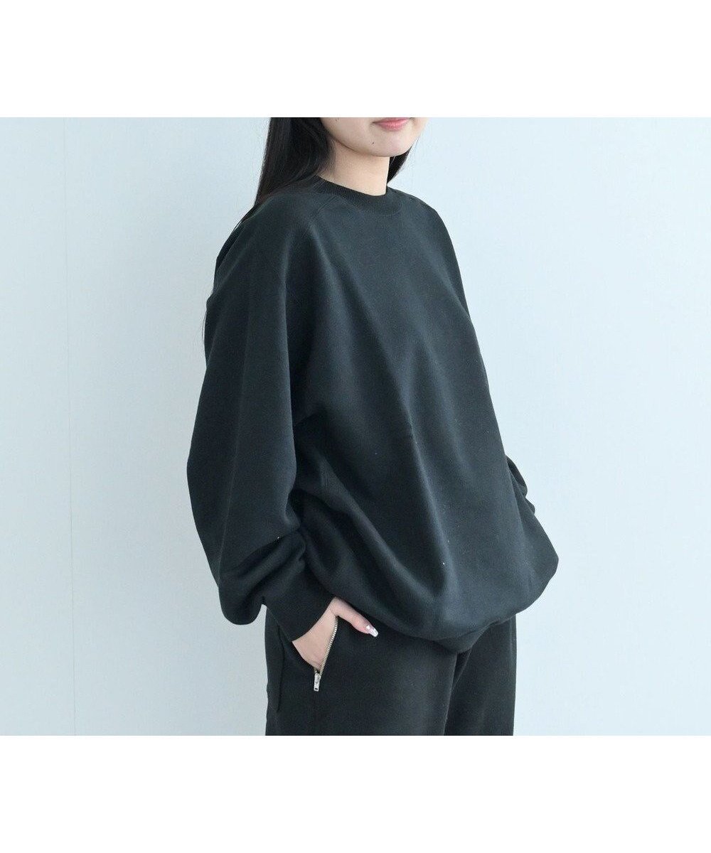 【ハーグ/HAAG】の〈24AW新作〉【あったかふわもち/裏起毛/スマイルコットン/UNISEX】SWEAT SHIRTS スウェット インテリア・キッズ・メンズ・レディースファッション・服の通販 founy(ファニー) 　ファッション　Fashion　レディースファッション　WOMEN　トップス・カットソー　Tops/Tshirt　シャツ/ブラウス　Shirts/Blouses　パーカ　Sweats　ロング / Tシャツ　T-Shirts　スウェット　Sweat　カシミヤ　Cashmere　吸水　Water Absorption　スウェット　Sweat　タンブラー　Tumbler　バランス　Balance　パターン　Pattern　フォルム　Form　ユニセックス　Unisex　ワイド　Wide　A/W・秋冬　Aw・Autumn/Winter・Fw・Fall-Winter　NEW・新作・新着・新入荷　New Arrivals　2024年　2024　2024-2025秋冬・A/W　Aw/Autumn/Winter/Fw/Fall/2024-2025　ブラック|ID: prp329100004242211 ipo3291000000029424638