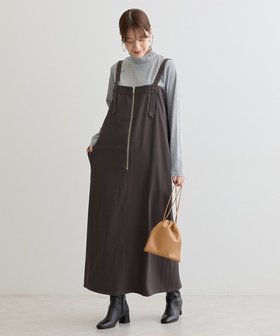 【グリーンパークス/Green Parks】 ・ELENCARE DUE ZIPUPジャンスカ人気、トレンドファッション・服の通販 founy(ファニー) ファッション Fashion レディースファッション WOMEN スカート Skirt NEW・新作・新着・新入荷 New Arrivals A/W・秋冬 Aw・Autumn/Winter・Fw・Fall-Winter とろみ Thickness インナー Inner シンプル Simple ジップアップ Zip Up ツイル Twill ポケット Pocket メタル Metal エレガント 上品 Elegant |ID:prp329100004242219