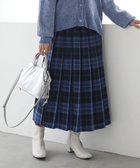 【グリーンパークス/Green Parks】のワイドプリーツチェックスカート 人気、トレンドファッション・服の通販 founy(ファニー) ファッション Fashion レディースファッション WOMEN スカート Skirt NEW・新作・新着・新入荷 New Arrivals A/W・秋冬 Aw・Autumn/Winter・Fw・Fall-Winter おすすめ Recommend クラシカル Classical ジャケット Jacket チェック Check フェミニン Feminine プリーツ Pleats ポケット Pocket thumbnail Blue|ID: prp329100004242221 ipo3291000000029424727