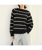 【アンフィーロ 自由区/UNFILO】の【洗える】カシミヤブレンド オフネックニット 人気、トレンドファッション・服の通販 founy(ファニー) ファッション Fashion レディースファッション WOMEN トップス・カットソー Tops/Tshirt ニット Knit Tops NEW・新作・新着・新入荷 New Arrivals A/W・秋冬 Aw・Autumn/Winter・Fw・Fall-Winter カシミヤ Cashmere ショルダー Shoulder セーター Sweater ドロップ Drop 洗える Washable thumbnail ブラックボーダー|ID: prp329100004242240 ipo3291000000029424809