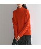 【アンフィーロ 自由区/UNFILO】の【洗える】カシミヤブレンド ハイネックニット オレンジ|ID: prp329100004242242 ipo3291000000033184403