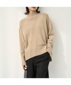 【アンフィーロ 自由区/UNFILO】の【洗える】カシミヤブレンド ハイネックニット ベージュ|ID: prp329100004242242 ipo3291000000033184407