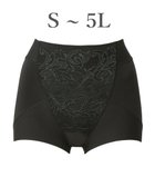 【ブラデリス ニューヨーク/BRADELIS New York】の【BRADELIS NewYork peace ブラデリス】ハートのお尻に格上げショーツ24 深め 綿混 伸縮性抜群 程よくフィットしてキュッと上がる ブラック|ID: prp329100004242249 ipo3291000000030731983