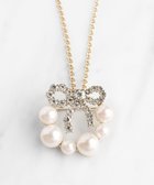 【トッカ/TOCCA】の【2WAY】PROMISE PEARL RIBBON BROOCH NECKLACE ブローチ ネックレス 人気、トレンドファッション・服の通販 founy(ファニー) ファッション Fashion レディースファッション WOMEN ジュエリー Jewelry ネックレス Necklaces アクセサリー Accessories アシンメトリー Asymmetry サークル Circle シンプル Simple トレンド Trend ドレス Dress ネックレス Necklace パール Pearl ビジュー Bijou フェミニン Feminine フォルム Form ブローチ Brooch モダン Modern モチーフ Motif ランダム Random リボン Ribbon S/S・春夏 Ss・Spring/Summer NEW・新作・新着・新入荷 New Arrivals 夏 Summer セレモニー Ceremony 2025年 2025 thumbnail ゴールド系|ID: prp329100004242290 ipo3291000000029425132