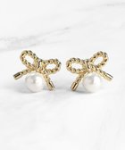 【トッカ/TOCCA】のRIBBON PEARL RIBBON EARRINGS イヤリング 人気、トレンドファッション・服の通販 founy(ファニー) ファッション Fashion レディースファッション WOMEN ジュエリー Jewelry リング Rings イヤリング Earrings NEW・新作・新着・新入荷 New Arrivals 2025年 2025 S/S・春夏 Ss・Spring/Summer アクセサリー Accessories アンティーク Antique イエロー Yellow イヤリング Earrings シルバー Silver テクスチャー Texture パール Pearl ビジュー Bijou フェミニン Feminine モチーフ Motif リボン Ribbon エレガント 上品 Elegant 夏 Summer thumbnail ゴールド系|ID: prp329100004242292 ipo3291000000029425152