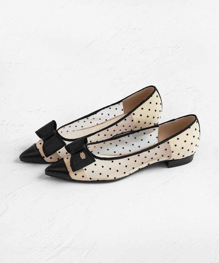 【トッカ/TOCCA】のRIBBON FLAT SHEER PUMPS パンプス インテリア・キッズ・メンズ・レディースファッション・服の通販 founy(ファニー) https://founy.com/ ファッション Fashion レディースファッション WOMEN NEW・新作・新着・新入荷 New Arrivals 2025年 2025 S/S・春夏 Ss・Spring/Summer おすすめ Recommend サマー Summer シアー Sheer ソックス Socks チュール Tulle トリミング Trimming ドット Dot フェミニン Feminine フラット Flat リボン Ribbon リュクス Luxe エレガント 上品 Elegant 夏 Summer |ID: prp329100004243301 ipo3291000000029434500