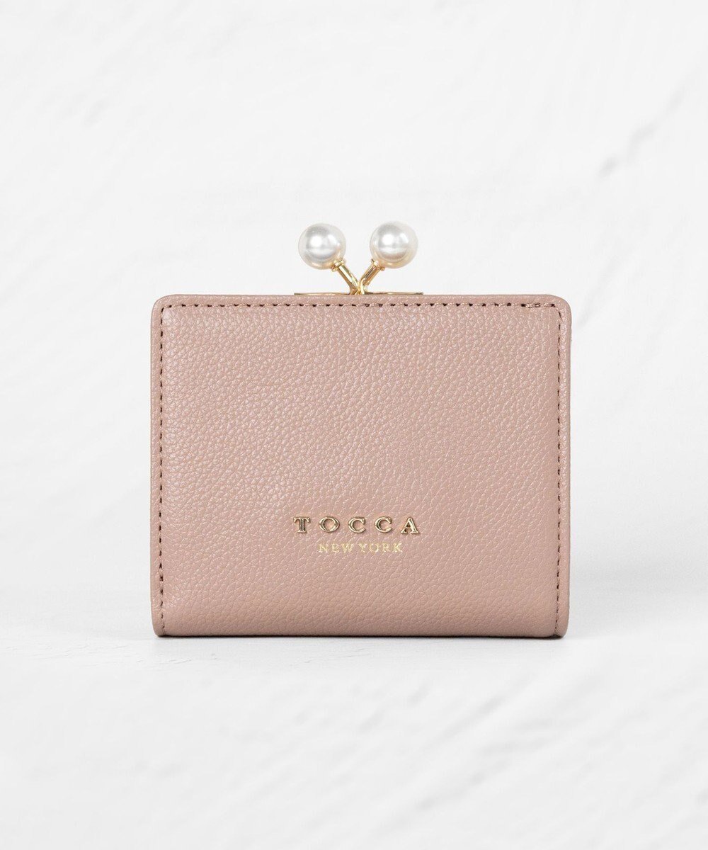 【トッカ/TOCCA】のPOINT OF PEARL BIIFOLOD WALLET 2つ折り財布 インテリア・キッズ・メンズ・レディースファッション・服の通販 founy(ファニー) 　ファッション　Fashion　レディースファッション　WOMEN　財布　Wallets　ウォレット　Wallet　コンパクト　Compact　財布　Wallet　パール　Pearl　フェミニン　Feminine　ポケット　Pocket　メタル　Metal　モダン　Modern　S/S・春夏　Ss・Spring/Summer　NEW・新作・新着・新入荷　New Arrivals　おすすめ　Recommend　夏　Summer　2025年　2025　ピンク系|ID: prp329100004243305 ipo3291000000029434526