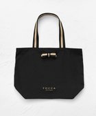 【トッカ/TOCCA】の【WEB限定・A4サイズ対応】BICOLOR RIBBON ECOBAG エコバッグ ブラック系|ID:prp329100004243307