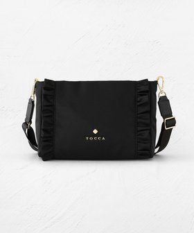【トッカ/TOCCA】の【撥水】TRIM WAVES POCHETTE ポシェットバッグ 人気、トレンドファッション・服の通販 founy(ファニー) ファッション Fashion レディースファッション WOMEN バッグ Bag ショルダー Shoulder ジップ Zip 財布 Wallet 雑誌 Magazine フリル Frills ポケット Pocket ポシェット Pochette ポーチ Pouch マグネット Magnet リュクス Luxe S/S・春夏 Ss・Spring/Summer 夏 Summer 旅行 Travel 2025年 2025 2025春夏・S/S Ss,Spring/Summer,2025 |ID:prp329100004243310
