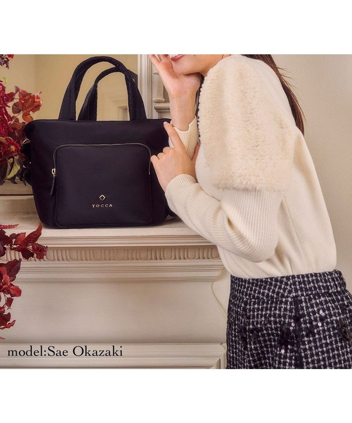 【トッカ/TOCCA】の【サスティナブル素材・撥水】CONCURSIO NYLON TOTE トートバッグ インテリア・キッズ・メンズ・レディースファッション・服の通販 founy(ファニー) https://founy.com/ ファッション Fashion レディースファッション WOMEN バッグ Bag 軽量 Lightweight シンプル Simple ジップ Zip 財布 Wallet フロント Front ポケット Pocket S/S・春夏 Ss・Spring/Summer おすすめ Recommend 夏 Summer ビジネス 仕事 通勤 Business 2025年 2025 |ID: prp329100004243313 ipo3291000000029434559