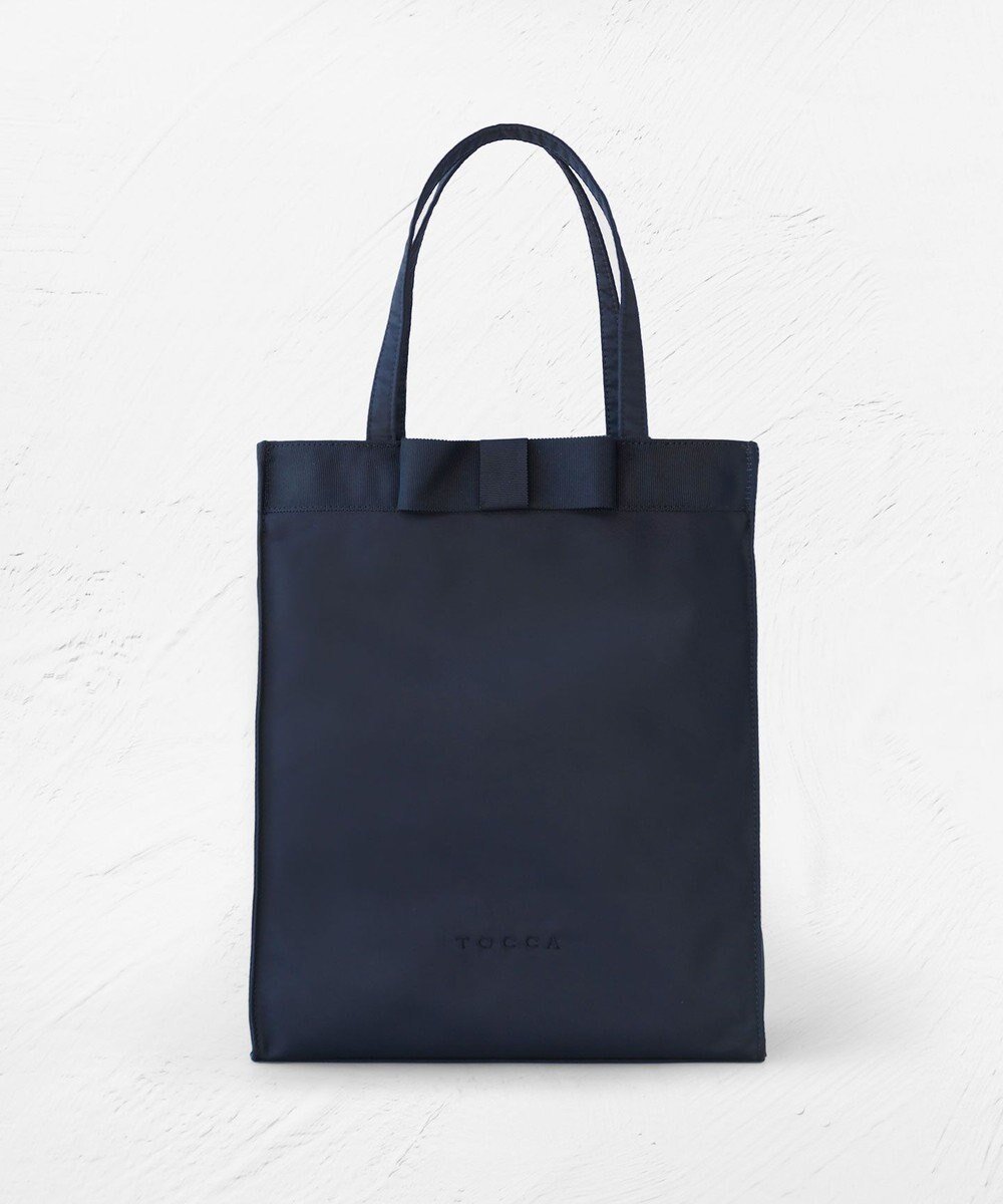 【トッカ/TOCCA】の【A4サイズ対応・撥水】WISH LINK SUBBAG サブバッグ インテリア・キッズ・メンズ・レディースファッション・服の通販 founy(ファニー) 　ファッション　Fashion　レディースファッション　Fashion for Women　バッグ　Bags　ジップ　Zip, Zipper　財布　Wallet, Purse　雑誌　Magazine, Fashion Magazine　フェミニン　Feminine, Girly　ポケット　Pocket, Pocket Detail　セレモニー　Ceremony　ビジネス 仕事 通勤　Business / Work / Commuting　ネイビー系|ID: prp329100004243314 ipo3291000000034272043