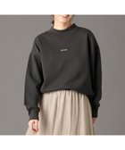 【エニィファム/any FAM】の【洗濯機可】裏起毛スウェットハイネックプルオーバー チャコール|ID: prp329100004243350 ipo3291000000032618460