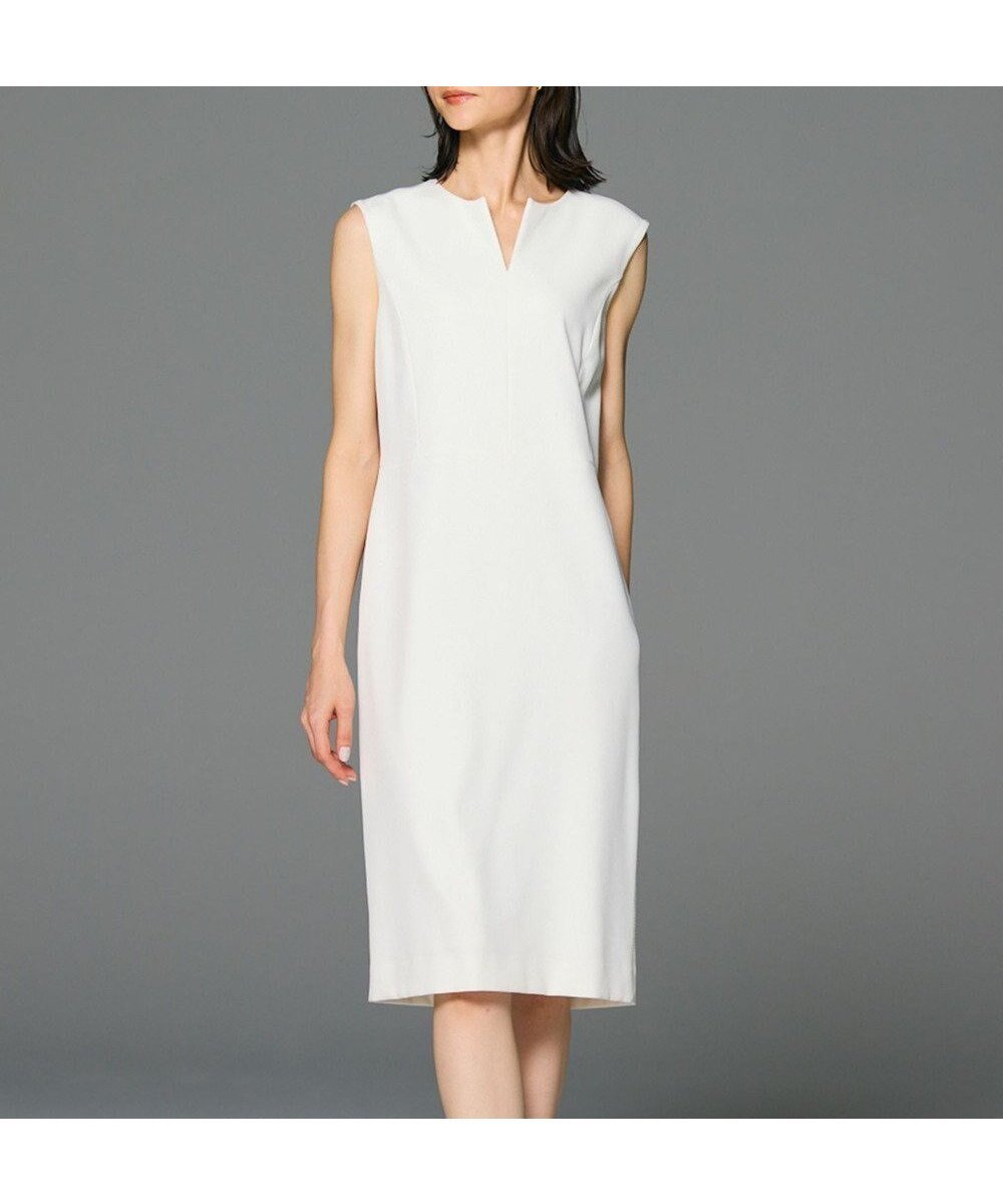 【ベイジ,/BEIGE,】の【セットアップ対応】LUIZA / Iラインワンピース 人気、トレンドファッション・服の通販 founy(ファニー) 　ファッション　Fashion　レディースファッション　Fashion for Women　ワンピース　Dresses　オケージョン　Occasion Wear　シンプル　Simple, Minimal　ジャケット　Jacket, Outerwear　スタイリッシュ　Stylish, Fashionable　ストレッチ　Stretch, Stretchy Fabric　スリット　Slit, Slit Detail　スーツ　Suit, Formalwear　セットアップ　Set-Up, Coordinated Outfit　セレモニー　Ceremony　チェリー　Cherry, Cherry Pattern　ドレス　Dress, One-Piece　ビジネス 仕事 通勤　Business / Work / Commuting　夏　Summer　定番　Standard, Basic Item　S/S・春夏　SS, Spring/Summer, Warm Season　A/W・秋冬　Autumn/Winter　 other-1|ID: prp329100004243494 ipo3291000000035636650