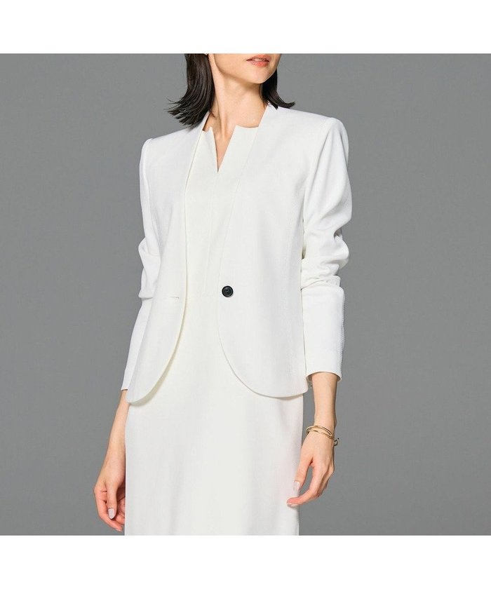 【ベイジ,/BEIGE,】の【洗える】LUIZA / ノーカラージャケット インテリア・キッズ・メンズ・レディースファッション・服の通販 founy(ファニー) https://founy.com/ ファッション Fashion レディースファッション WOMEN アウター Coat Outerwear ジャケット Jackets ノーカラージャケット No Collar Leather Jackets インナー Inner ジャケット Jacket ストレッチ Stretch スーツ Suit セットアップ Set Up セレモニー Ceremony 人気 Popularity ビジネス 仕事 通勤 Business 再入荷 Restock/Back In Stock/Re Arrival 夏 Summer 定番 Standard S/S・春夏 Ss・Spring/Summer 洗える Washable A/W・秋冬 Aw・Autumn/Winter・Fw・Fall-Winter |ID: prp329100004243495 ipo3291000000031755222