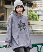 【ウィゴー/WEGO】の【ユニセックス着用ITEM】スノーダイグラフィックビッグパーカー グレー|ID:prp329100004243628