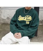 【ウィゴー/WEGO / MEN】の【2点SET】アクセ付きグラフィックプルオーバー ダークグリーン|ID: prp329100004243634 ipo3291000000029439814