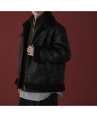 【ウィゴー/WEGO】の【ユニセックス着用ITEM】B-3ジャケット 人気、トレンドファッション・服の通販 founy(ファニー) ファッション Fashion レディースファッション WOMEN アウター Coat Outerwear ジャケット Jackets ブルゾン Blouson/Jackets 秋 Autumn/Fall ジャケット Jacket スマホ Smartphone スラックス Slacks デニム Denim トレンド Trend 定番 Standard ハイネック High Neck ブルゾン Blouson 防寒 Cold Protection 冬 Winter A/W・秋冬 Aw・Autumn/Winter・Fw・Fall-Winter NEW・新作・新着・新入荷 New Arrivals おすすめ Recommend thumbnail ブラック|ID: prp329100004243648 ipo3291000000029439944