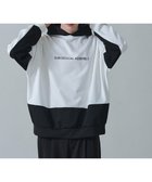 【ウィゴー/WEGO / MEN】のドルマンポンチプルパーカー ホワイト|ID: prp329100004243652 ipo3291000000029439984