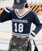 【ウィゴー/WEGO】のナンバリングコンパクトニット 人気、トレンドファッション・服の通販 founy(ファニー) ファッション Fashion レディースファッション WOMEN トップス・カットソー Tops/Tshirt ニット Knit Tops コンパクト Compact ショート Short スポーツ Sports スポーティ Sporty スマホ Smartphone セーター Sweater デコルテ Decolletage デニム Denim トレンド Trend 人気 Popularity プリーツ Pleats ミックス Mix A/W・秋冬 Aw・Autumn/Winter・Fw・Fall-Winter NEW・新作・新着・新入荷 New Arrivals おすすめ Recommend thumbnail ネイビー|ID: prp329100004243667 ipo3291000000029440140