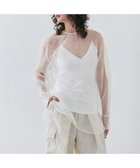 【ベイジ,/BEIGE,】のERICA / シルクシースルーブラウス 人気、トレンドファッション・服の通販 founy(ファニー) ファッション Fashion レディースファッション WOMEN トップス・カットソー Tops/Tshirt シャツ/ブラウス Shirts/Blouses インナー Inner オーガンジー Organdy カフス Cuffs キャミソール Camisole コンパクト Compact シフォン Chiffon シルク Silk ジャケット Jacket A/W・秋冬 Aw・Autumn/Winter・Fw・Fall-Winter S/S・春夏 Ss・Spring/Summer NEW・新作・新着・新入荷 New Arrivals 夏 Summer エレガント 上品 Elegant thumbnail Ecru|ID: prp329100004245775 ipo3291000000029458111