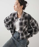 【ウィゴー/WEGO】のオンブレチェックショートシャツ 人気、トレンドファッション・服の通販 founy(ファニー) ファッション Fashion レディースファッション WOMEN トップス・カットソー Tops/Tshirt シャツ/ブラウス Shirts/Blouses S/S・春夏 Ss・Spring/Summer おすすめ Recommend インナー Inner キャミソール Camisole クロップド Cropped ショート Short スマホ Smartphone チェック Check バイアス Bias ポケット Pocket ワイド Wide 再入荷 Restock/Back In Stock/Re Arrival 夏 Summer 春 Spring thumbnail ブラックチェック1|ID: prp329100004245776 ipo3291000000029458197