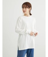 【グリーンパークス/Green Parks】の裾スリットホワイトインナー 人気、トレンドファッション・服の通販 founy(ファニー) ファッション Fashion レディースファッション WOMEN トップス・カットソー Tops/Tshirt A/W・秋冬 Aw・Autumn/Winter・Fw・Fall-Winter インナー Inner スリット Slit タンク Tank ポケット Pocket 再入荷 Restock/Back In Stock/Re Arrival |ID:prp329100004245777