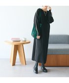 【クラフトスタンダードブティック/CRAFT STANDARD BOUTIQUE】のとてもちライン入りニットワンピース Black|ID: prp329100004247847 ipo3291000000029477307