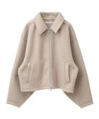 【グリーンパークス/Green Parks】の・ELENCARE DUE ブークレW-ZIPブルゾ Beige|ID: prp329100004247869 ipo3291000000029477378