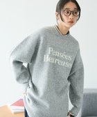 【クラフトスタンダードブティック/CRAFT STANDARD BOUTIQUE】のロゴジャガードニットチュニック Gray|ID: prp329100004247870 ipo3291000000029477380