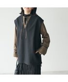 【クラフトスタンダードブティック/CRAFT STANDARD BOUTIQUE】のウール風圧縮ベスト Black|ID: prp329100004247882 ipo3291000000029477426