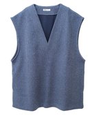 【クラフトスタンダードブティック/CRAFT STANDARD BOUTIQUE】のウール風圧縮ベスト Blue|ID: prp329100004247882 ipo3291000000029477428