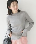 【クラフトスタンダードブティック/CRAFT STANDARD BOUTIQUE】の洗える/とてもちリブハイネックニットプルオーバー Gray Mixture|ID: prp329100004247886 ipo3291000000029477441