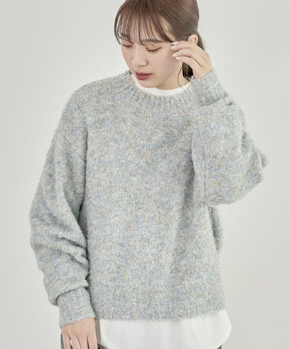 【グリーンパークス/Green Parks】のブークレニットプルオーバーⅡ 人気、トレンドファッション・服の通販 founy(ファニー) 　ファッション　Fashion　レディースファッション　Fashion for Women　トップス・カットソー　Cut & Sew Tops　ニット　Knit Tops & Sweaters　カジュアルプルオーバー・ニットトップス　Pullovers & Knit Tops / Casual Pullovers　セーター　Sweater, Knitwear　ポケット　Pocket, Pocket Detail　A/W・秋冬　Autumn/Winter　 other-1|ID: prp329100004247899 ipo3291000000032568370