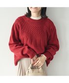 【クラフトスタンダードブティック/CRAFT STANDARD BOUTIQUE】の求心柄ケーブルニットプルオーバー 人気、トレンドファッション・服の通販 founy(ファニー) ファッション Fashion レディースファッション WOMEN トップス・カットソー Tops/Tshirt ニット Knit Tops プルオーバー Pullover アクリル Acrylic セーター Sweater デニム Denim ポケット Pocket ミドル Middle ルーズ Loose ワイド Wide A/W・秋冬 Aw・Autumn/Winter・Fw・Fall-Winter NEW・新作・新着・新入荷 New Arrivals 2024年 2024 2024-2025秋冬・A/W Aw/Autumn/Winter/Fw/Fall/2024-2025 thumbnail Red|ID: prp329100004247906 ipo3291000000029477514