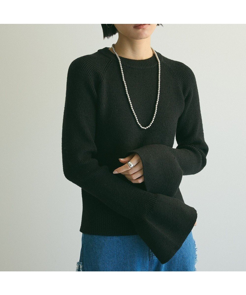 【グリーンパークス/Green Parks】のarmonia.袖フレアニットプルオーバー 人気、トレンドファッション・服の通販 founy(ファニー) 　ファッション　Fashion　レディースファッション　WOMEN　トップス・カットソー　Tops/Tshirt　ニット　Knit Tops　プルオーバー　Pullover　おすすめ　Recommend　セーター　Sweater　フレア　Flare　ベーシック　Basic　ボトム　Bottom　ポケット　Pocket　A/W・秋冬　Aw・Autumn/Winter・Fw・Fall-Winter　 other-1|ID: prp329100004247908 ipo3291000000031983368