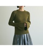 【グリーンパークス/Green Parks】のarmonia.袖フレアニットプルオーバー Khaki|ID: prp329100004247908 ipo3291000000031983372