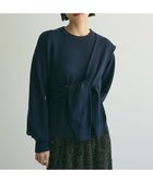 【グリーンパークス/Green Parks】のarmonia.ツイストレイヤードプルオーバー 人気、トレンドファッション・服の通販 founy(ファニー) ファッション Fashion レディースファッション WOMEN トップス・カットソー Tops/Tshirt ニット Knit Tops プルオーバー Pullover NEW・新作・新着・新入荷 New Arrivals A/W・秋冬 Aw・Autumn/Winter・Fw・Fall-Winter おすすめ Recommend セーター Sweater ベーシック Basic ポケット Pocket thumbnail Navy|ID: prp329100004247909 ipo3291000000029477528