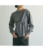 【グリーンパークス/Green Parks】のarmonia.ツイストレイヤードプルオーバー Gray|ID: prp329100004247909 ipo3291000000031942050