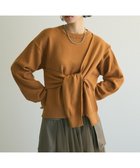 【グリーンパークス/Green Parks】のarmonia.ツイストレイヤードプルオーバー Camel|ID: prp329100004247909 ipo3291000000031942052