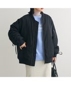 【グリーンパークス/Green Parks】の・swing by 中綿ボリュームスリーブMA-1 Black|ID: prp329100004247912 ipo3291000000031808826