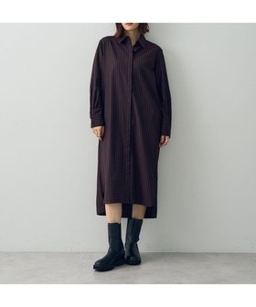 【イェッカ ヴェッカ/YECCA VECCA】 ストライプ柄シャツワンピース人気、トレンドファッション・服の通販 founy(ファニー) ファッション Fashion レディースファッション WOMEN ワンピース Dress シャツワンピース Shirt Dresses NEW・新作・新着・新入荷 New Arrivals A/W・秋冬 Aw・Autumn/Winter・Fw・Fall-Winter インナー Inner ジャケット Jacket ストライプ Stripe ヘムライン Hemline ベーシック Basic ポケット Pocket 羽織 Haori |ID:prp329100004248039