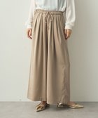 【イェッカ ヴェッカ/YECCA VECCA】のサテンタックワイドパンツ Beige|ID: prp329100004248040 ipo3291000000029478126