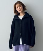 【イェッカ ヴェッカ/YECCA VECCA】のスタンドネックZIPニット Black|ID: prp329100004248044 ipo3291000000029478145