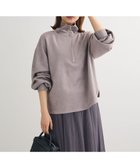 【グリーンパークス/Green Parks】の・SUGAR SPOON スエードポンチハーフZIP Gray|ID: prp329100004248049 ipo3291000000033531042