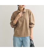 【グリーンパークス/Green Parks】の・SUGAR SPOON スエードポンチハーフZIP Beige|ID: prp329100004248049 ipo3291000000033531046