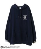 【グリーンパークス/Green Parks】のハリー・ポッター/袖口ライン裏毛フーディー Navy|ID:prp329100004248054